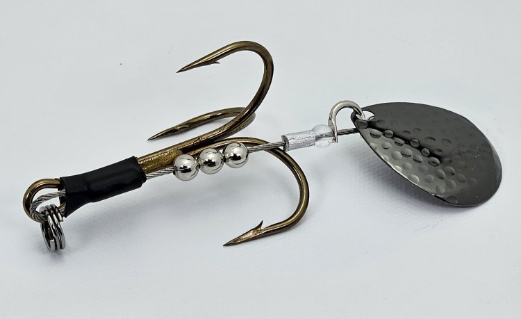 NOISEMAKER Mustad 7/0 Hammered Black Nickle