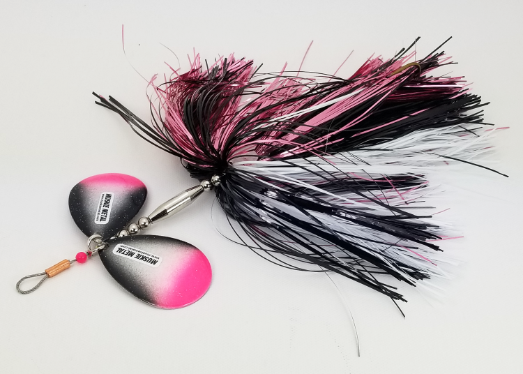 Model 3 Stagger 12/10 : Muskie Metal Lures Flexible Bucktails, Worlds  Premium Flexible Bucktails