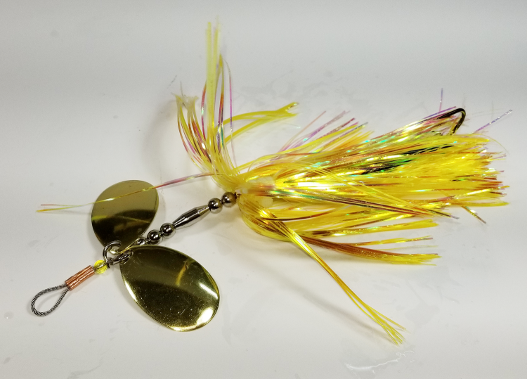 Model 3 Stagger 12/10 : Muskie Metal Lures Flexible Bucktails, Worlds  Premium Flexible Bucktails