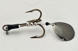 NOISEMAKER Mustad 5/0 Black Nickle NOISEMAKER Mustad 5/0 Black Nickle